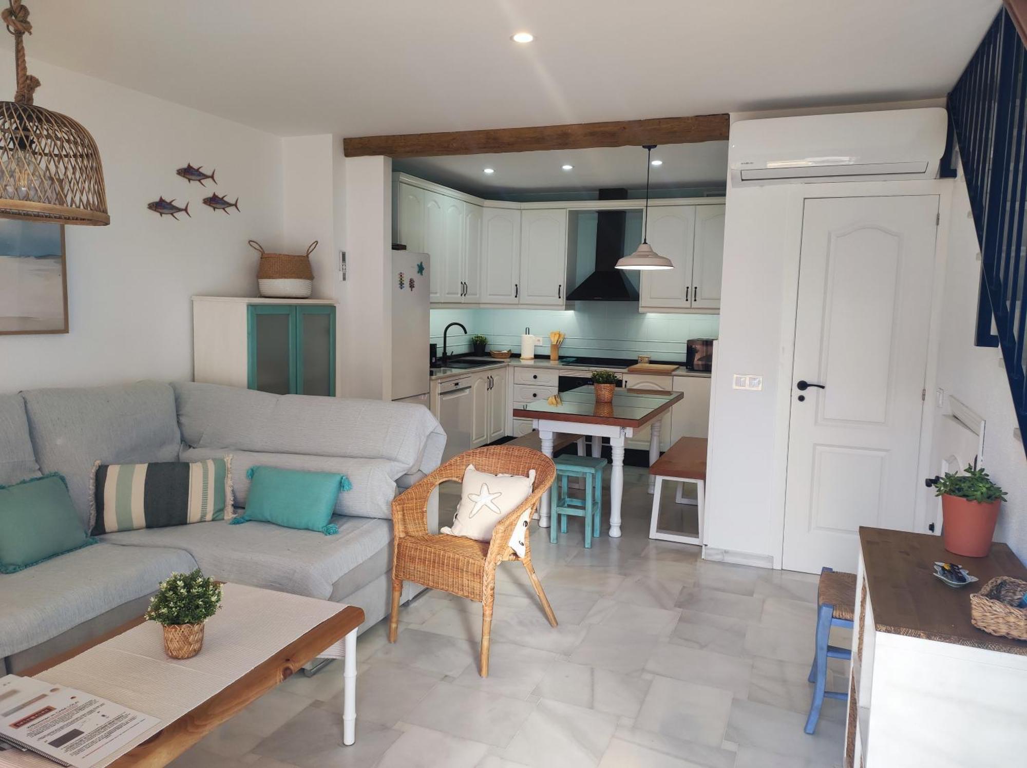 Villa Casa Lola Conil, Azotea Al Mar Y Parking Solo Familias O Parejas Conil De La Frontera Esterno foto